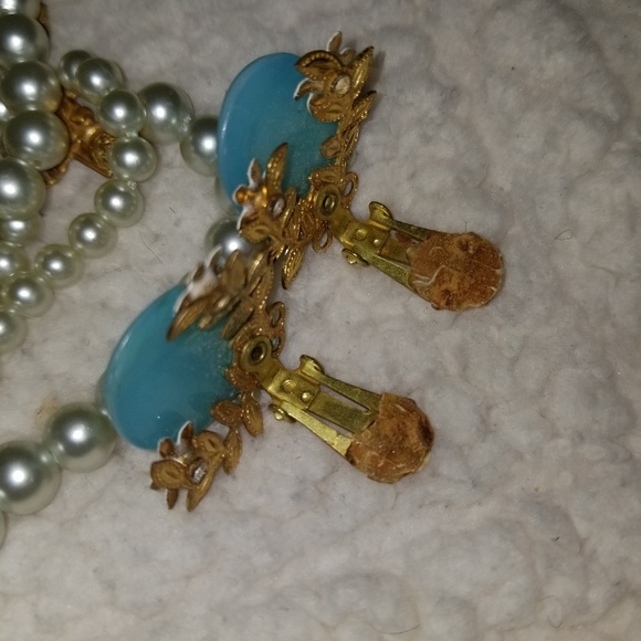 Vintage 1950's unsigned Parure Miriam Haskell Set - Picture 6 of 6